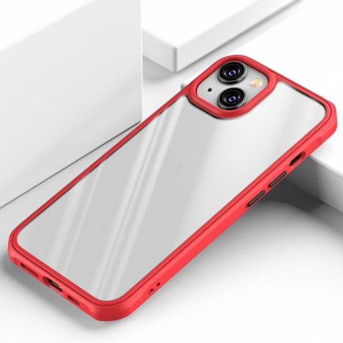 Coque TPU + PC Airbag Série Airbag pour iPhone 13 Mini (rouge) SH601B1088-37