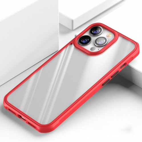 Dawn Series Airbag TPU + PC Coque pour iPhone 13 Pro (rouge) SH603B1301-37