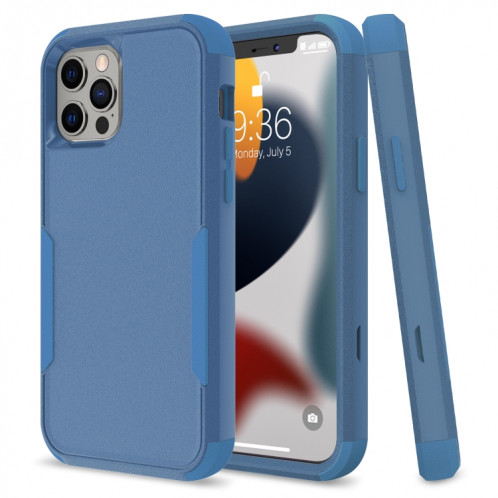 TPU TPU + PC Commuter TPU + PC pour iPhone 13 Pro (Bleu royal) SH003A1938-36