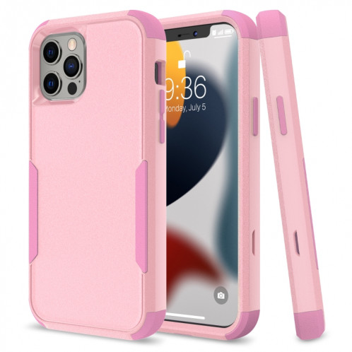 TPU TPU + TPU + PC Commuter TPU + PC pour iPhone 13 Pro (rose) SH003E606-36