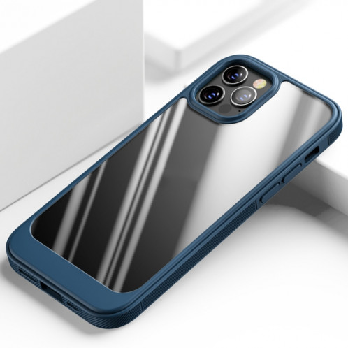 Étui de protection TPU + PC antichoc pour iPhone 13 Pro (bleu marine) SH903D478-37