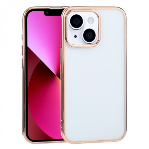 Étui de protection TPU en TPU ultra-mince pour iPhone 13 (or rose) SH701H1061-34