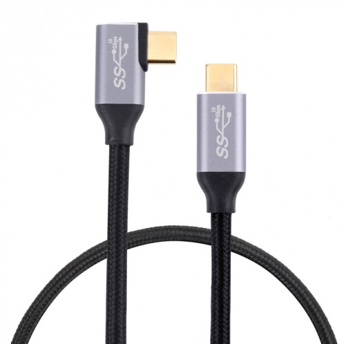 Câble de données de transmission du coude USB-C / C / C / C / C / C / C / C / C / Cable Longueur du câble: 1M SH83021478-35