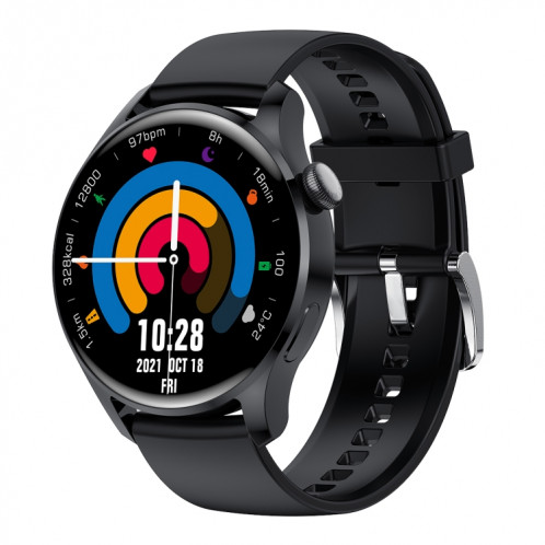 M103 1.35 pouce IPS Color Screen Smart Watch Smart Watch, Support Surveillance du sommeil / Surveillance de la fréquence cardiaque / Call Bluetooth / Playback, Style: Strap Silicone (Noir) SH701A635-310