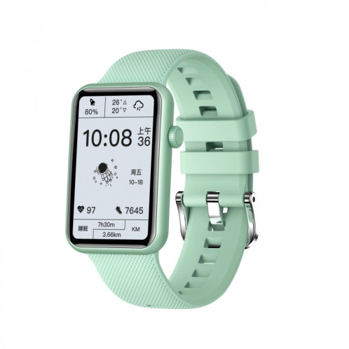 HT5 1.57 pouces IPS écran tactile IP68 Smart Watch Smart, surveillance du sommeil / surveillance de la fréquence cardiaque / surveillance de la température corporelle / appel Bluetooth (vert) SH501D451-38