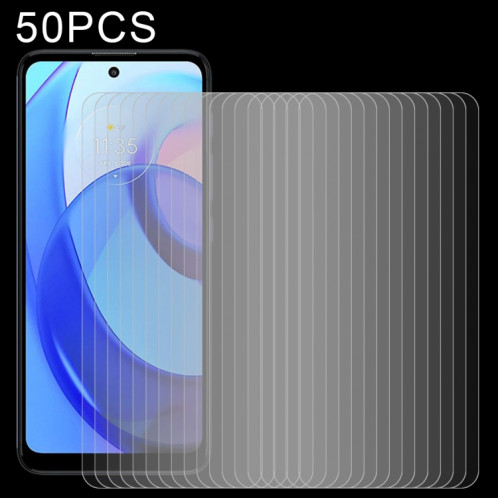 50 pcs film de verre trempé de 0,26 mm 9H 2.5D pour Motorola Moto E30 SH95021422-37