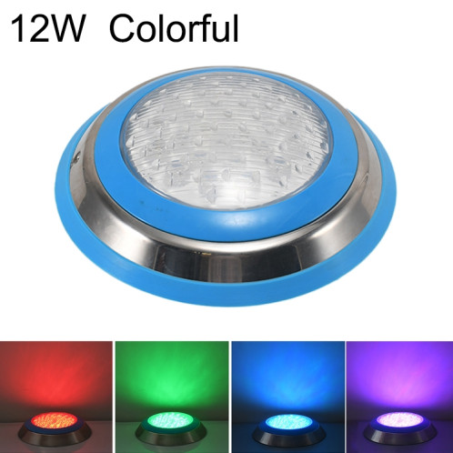 Lumière sous-marine de paysage de lumière de piscine murale d'acier inoxydable de 12W LED (lumière colorée) SH703A179-39