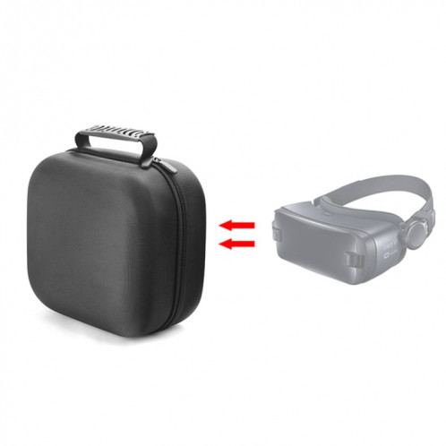 Pour HTC Vive / Samsung Gear 5th Generation VR Verres VR Sac de stockage de protection (Noir) SH701A696-37