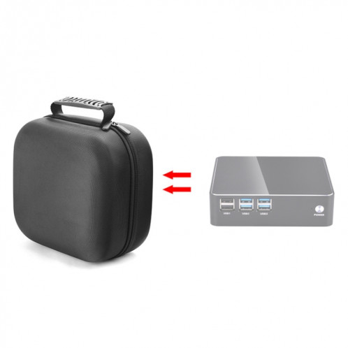 Pour le sac de rangement protecteur de Yingchi Mini PC (noir) SH601A1679-37