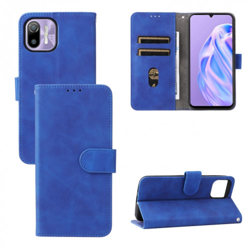 Pour Ulefone NOTE 6 TÉLÉPHONE DE TÉLÉPHONE EN CUIR MAGNETIQUÉE MAGNETIQUE (Bleu) SH903B1148-37