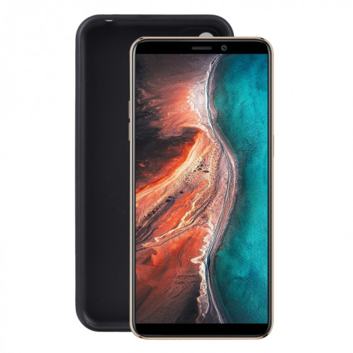 Coque TPU Téléphone pour Ulefone P6000 Plus (Noir) SH518A829-35