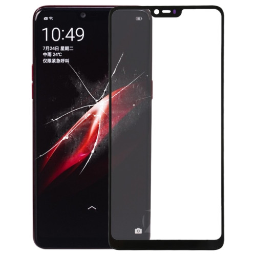 Pour lentille en verre externe d'écran avant OPPO A3 avec adhésif OCA optiquement clair SH72061873-36