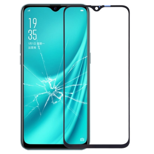 Pour OPPO R15X / K1 lentille extérieure en verre avec adhésif optiquement transparent OCA SH72191690-36