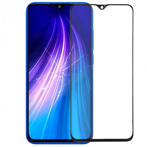 Lentille en verre extérieur à l'écran avant avec adhésif OCA Optiquement clair pour Xiaomi Redmi Note 8 SH8909645-37