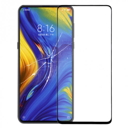 Lentille en verre extérieur à l'écran avant avec adhésif OCA optiquement clair pour Xiaomi MI Mix 3 SH89131560-37