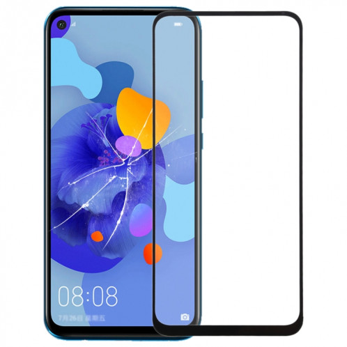 Lentille en verre extérieur à l'écran avant avec adhésif optiquement clair OCA pour Huawei Nova 5i Pro / Nova 5Z SH0313934-37