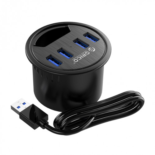 Hub de bureau multifonction de bureau ORICO 4U-BK 4 USB3.0 (noir) SO601A1207-37