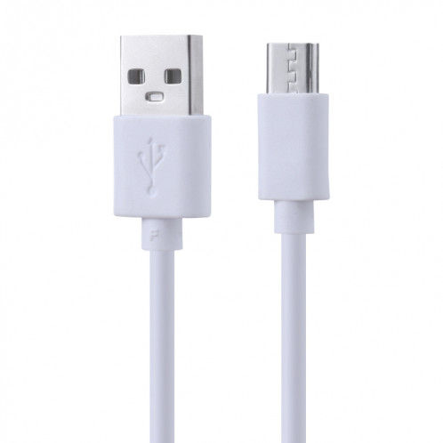 Câble de chargement de noyau de cuivre USB à micro USB, longueur de câble: 30cm (blanc) SH101B1222-37