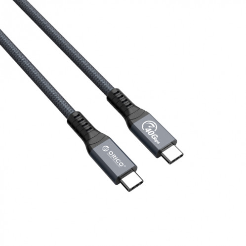Thunderbolt ORICO 40GBPS 4 Câble de données USB-C / TPYE-C, Durée du câble: 30cm (gris) SO901A1586-38