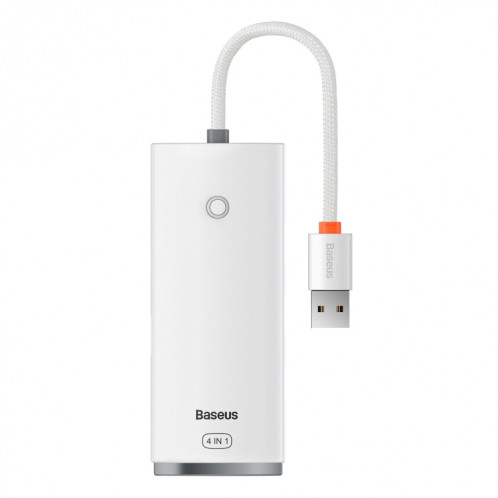 Adaptateur de moyeu USB-A de USB-A à USB-A à USB-A, Longueur du câble: 25cm (blanc) SB301B179-38