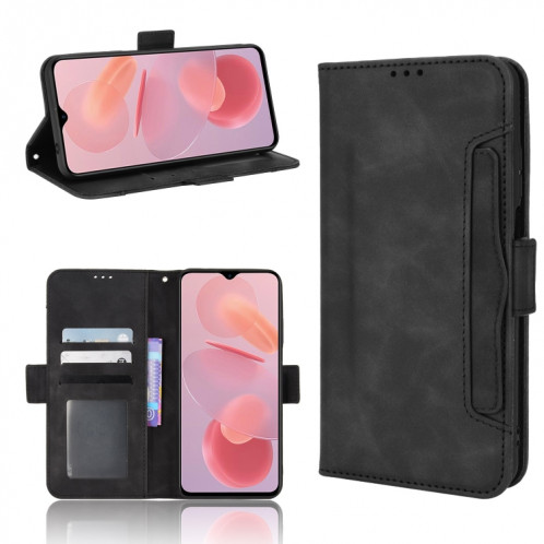 Pour Ulefone Note 12P Skin Senteuse Cas de téléphone en cuir de veau (noir) SH611A1421-37