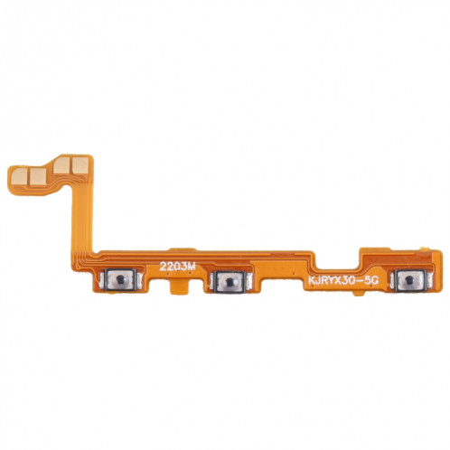 Bouton d'alimentation et bouton de volume Câble flexible pour l'honneur x30 SH8105923-34
