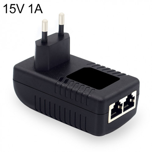 Adaptateur de puissance POE / LAD sans fil 15V 1A (Plug EU) SH903A1944-37