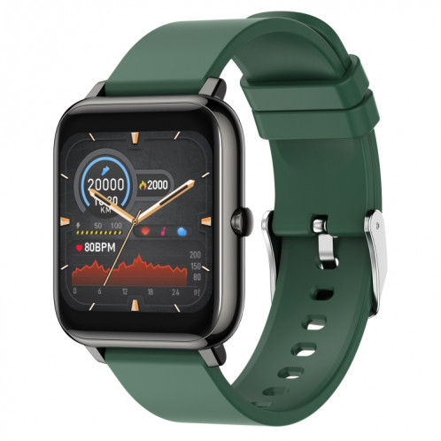 Rogbid Rowatch 1 1,4 pouces SCREAT SMART WORTH, Soutenez la surveillance de la pression artérielle / surveillance du sommeil (vert) SR301C1528-37