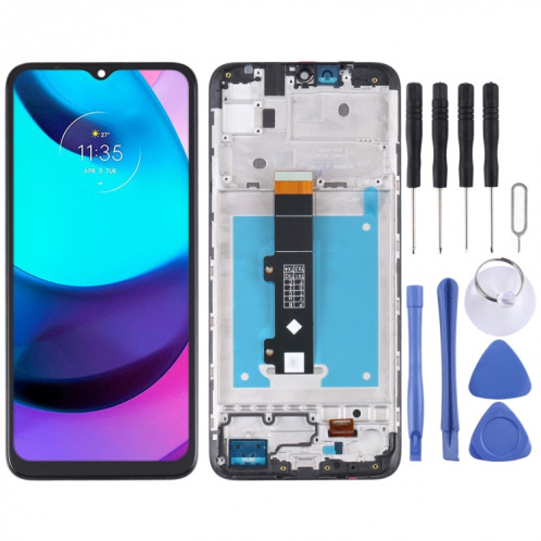 Écran LCD TFT pour Motorola Moto E20 Ensemble complet de numériseur avec cadre SH80041426-37
