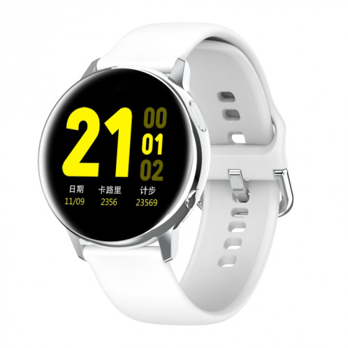 SG2 1,2 pouce Smart Watch à écran AMOLED, IP68 IP68, Contrôle musical de support / Photographie Bluetooth / Moniteur de fréquence cardiaque / Surveillance de la pression artérielle (argent) SH101C1797-313