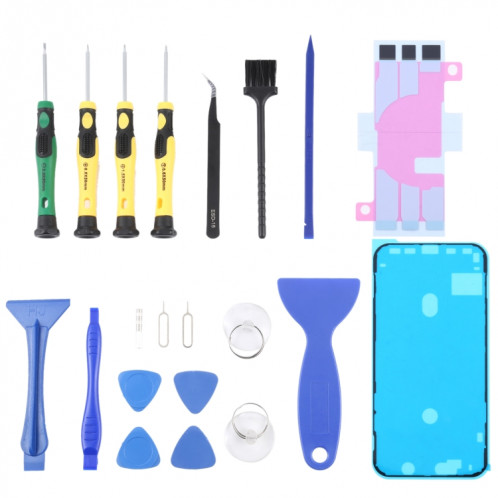 JIAFA JF-8182 21 in 1 Battery Adhesive + LCD Frame Waterproof Adhesive + Repair Tool Set For iPhone 11 SJ1706647-36