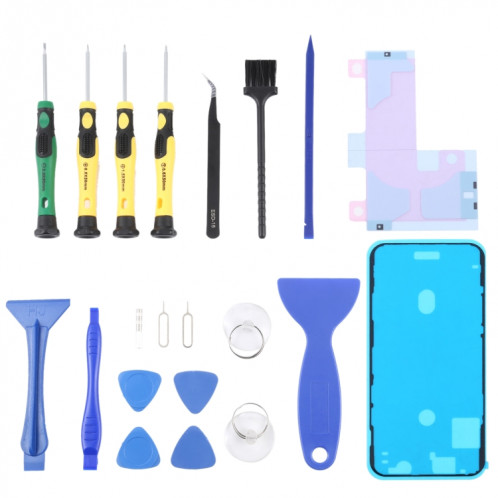 JIAFA JF-8182 21 in 1 Battery Adhesive + LCD Frame Waterproof Adhesive + Repair Tool Set For iPhone 11 Pro SJ17071273-36