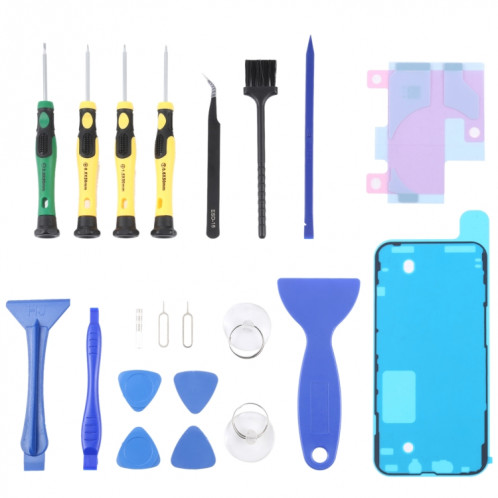 JIAFA JF-8182 21 in 1 Battery Adhesive + LCD Frame Waterproof Adhesive + Repair Tool Set For iPhone 13 Pro SJ1708477-36