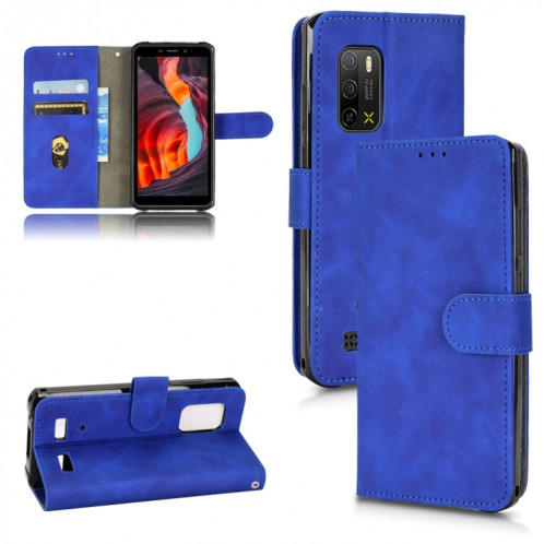 Pour Ulefone Armor X10 Skin Feel Magnetic Flip Leather Phone Case (bleu) SH404B1935-36