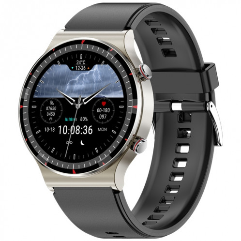 G08 1,3 pouce Tft Screen Smart Watch, support Mesure ECG de qualité médicale / Rappel menstruel des femmes, style: sangle TPU (argent) SH201A346-37