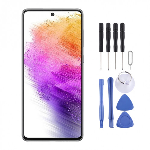 Écran LCD Super AMOLED d'origine pour Samsung Galaxy A73 5G SM-A736B avec assemblage complet de numériseur SH1602106-31