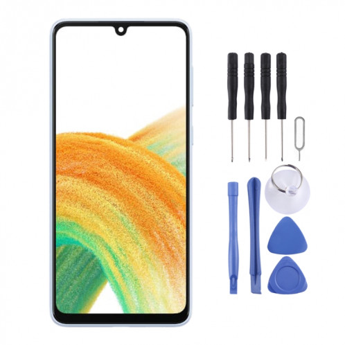 Écran LCD Super AMOLED d'origine pour Samsung Galaxy A33 5G SM-A336B avec assemblage complet du numériseur SH16031574-31