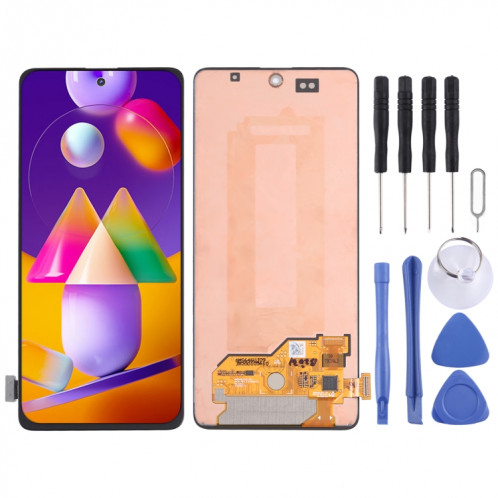 Écran LCD Super AMOLED d'origine pour Samsung Galaxy M31S SM-M317 avec assemblage complet de numériseur SH16121232-35