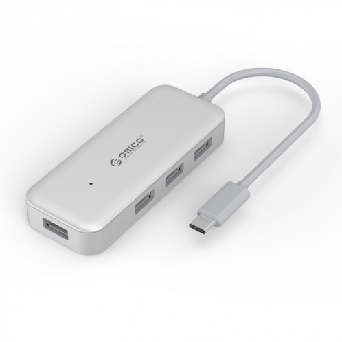 ORICO TC4U-U3 Type-C vers USB 3.0 4-port USB 3.0 Expansion Hub (Silver) SO901A1773-35