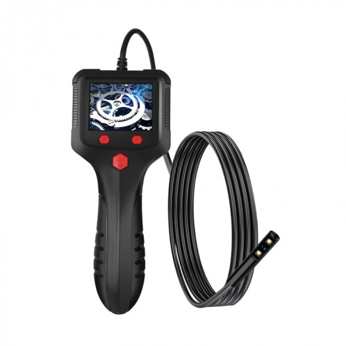 Endoscope industriel de caméra latérale HD 8 mm 2,4 pouces avec écran LCD, longueur: 2M SH25011055-37