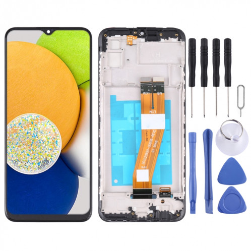 Écran LCD OEM pour Samsung Galaxy A03 SM-A035G/A035M Digitizer Assemblage complet avec cadre SH50061248-35