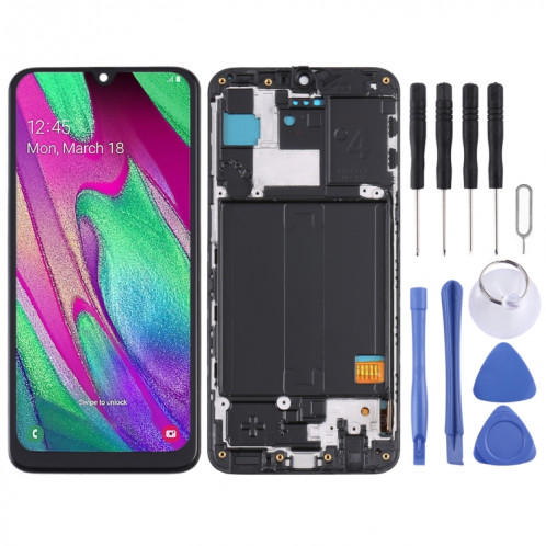 Écran LCD incell pour Samsung Galaxy A40 SM-A405 Assemblage complet du numériseur avec cadre SH42141522-35