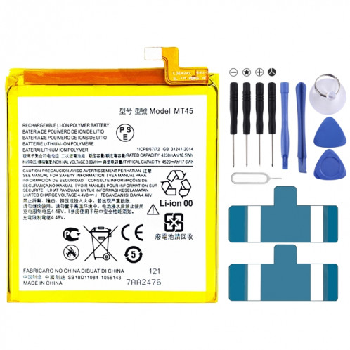 Remplacement de la batterie Li-polymère MT45 4500 mAh pour Motorola Edge 20 Pro / Edge S Pro, Remarque importante : pour les batteries au lithium, seuls des moyens d'expédition sécurisés vers l'Union européenne (27 SH8728891-34