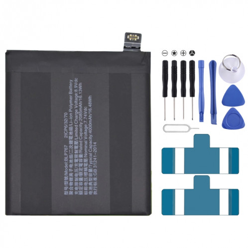 Batterie Li-polymère pour BLP767 4260 mAh pour OPPO Find X2 Pro SH88321908-32
