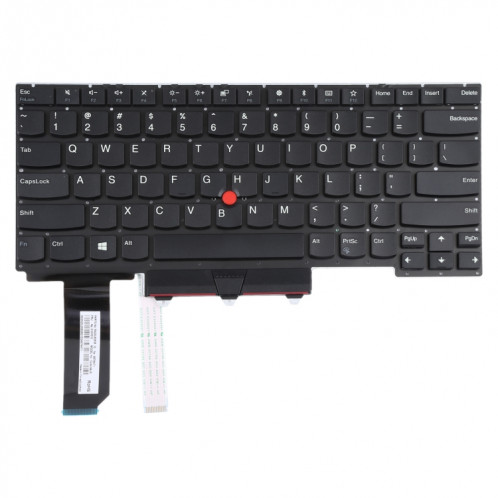 Clavier Version US avec pointage pour Lenovo Thinkpad E14 Gen 1 Gen 2 (noir) SH804A91-35