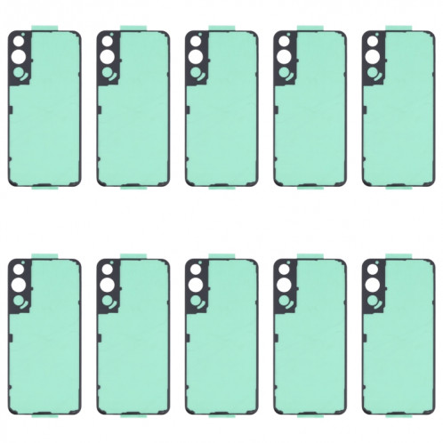 Pour Samsung Galaxy S22 5G SM-S901B 10 pièces adhésif de couverture de boîtier arrière SH5301854-35
