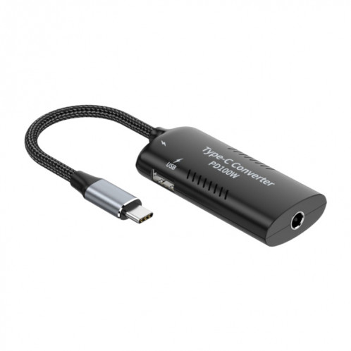 Adaptateur multifonction DC5521/5525 + Type-C + USB femelle vers Type-C SH65011507-38