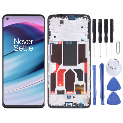 Écran LCD d'origine pour l'assemblage complet du numériseur Oneplus Nord CE 5G avec cadre SH43031673-35