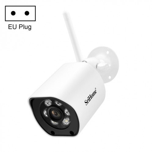 Caméra de surveillance extérieure WiFi SriHome SH034C 4.0MP AI humanoïde () SS101B485-312