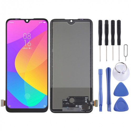 Écran LCD TFT pour Xiaomi Mi CC9/Mi 9 Lite avec assemblage complet du numériseur SH06041433-35